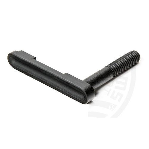 Den Enhanced Magazine Catch från Battle Arms Development är starkare, lättare och har en lägre profil, vilket minskar risken för oavsiktlig avlossning av magasinet.