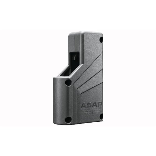 Butler Creek ASAP Universal Single-Stack Magazine Loader gör det enkelt att ladda 9mm till .45 ACP magasin snabbt och smidigt, utan mer ont i tummen.
