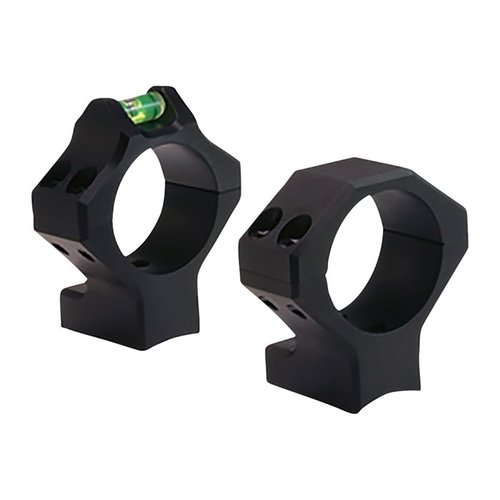 Hawkins Precision Long-Range Hybrid Rings är lätta, robusta och CNC-bearbetade i USA, med 25 MOA och anti-cant nivålock, perfekta för din Remington 700.