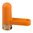 🔶 SAF-T-ROUND SAFE TECH för 9mm vapen: Säkerhetsflagga i internationellt orange för tydlig indikation av vapnets skick. Långvarig hållbarhet. Lär dig mer!