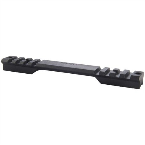 CNC-bearbetade stålbaser med hög precision, stabil passform, självceterande Torx®-skruvar och möjlighet att använda Picatinny- och Weaver-ringar.