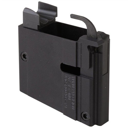 Hahn Precision 9mm Conversion Block ger pålitlig funktion för AR-15/M16, med robust design, smidig magasinhantering och enkel installation för armorer.