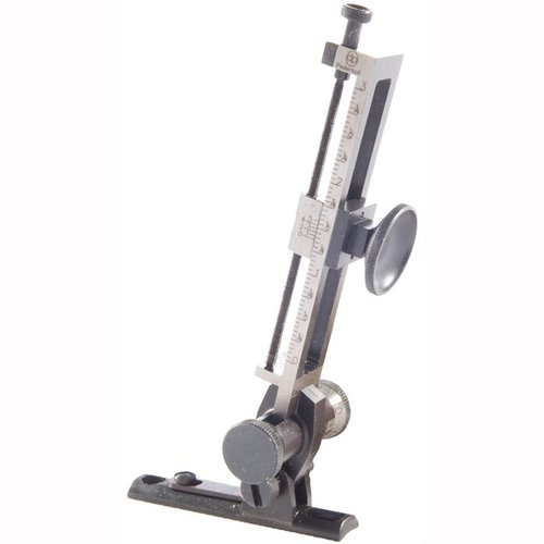 Creedmoor Soule sikte erbjuder justerbar vind- och höjdinställning för både jakt och målskytte, med hög precision och snabb återställning till tidigare inställningar.