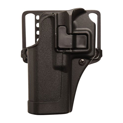 Blackhawk SERPA CQC Holster erbjuder säkerhet och snabb dragning för Glock 19/23/32/36, med Level 2 retention och mångsidig plattform för olika användningar.