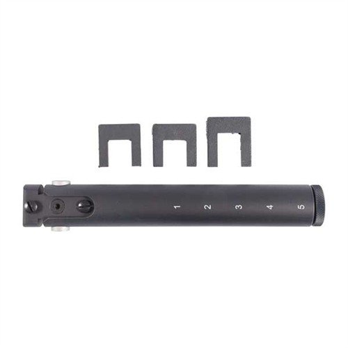 VLTOR AK-47 COLLAPSIBLE STOCK ADAPTER ger din AK justerbarhet och bekvämlighet med en M4-stock, fem låspositioner och intern förvaring.