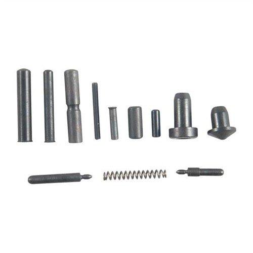 Byt ut slitna eller skadade pinnar med detta kompletta set av precisionsmaskinbearbetade, härdade och vackert blästrade stålkomponenter för din 1911.