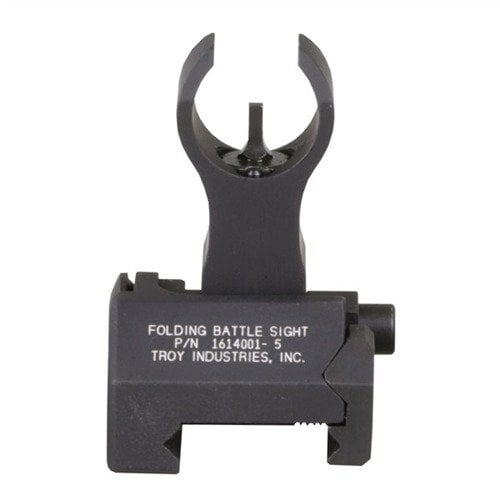 TROY INDUSTRIES AR-15 FLIP-UP HK-STYLE FRONT SIGHT erbjuder pålitlig backup med snabb målupptäckning, lätt att fälla upp och passar perfekt på Picatinny rail.