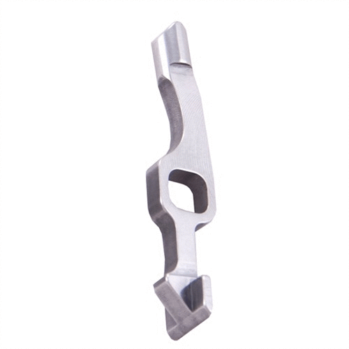 Hardened tool steel-komponenter för 1911 med exakt passform och hållbarhet, inkluderar hammare, sear och disconnector för pålitlig funktion vid krävande förhållanden.