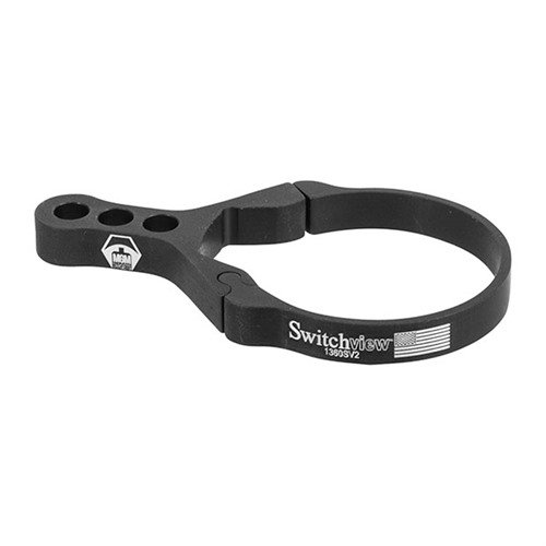 Switchview throw levers i 6061-T6 aluminium är hårdanodiserade för lång hållbarhet. Tillverkad i USA, med en längd på .880” och ringdiameter 1.360”.