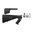 Urbino Tactical Shotgun Buttstock för Remington 870 med pistolgrepp och rekylreducering. Perfekt för kroppsskydd. Lär dig mer och förbättra din vapenkontroll! 💥🔫