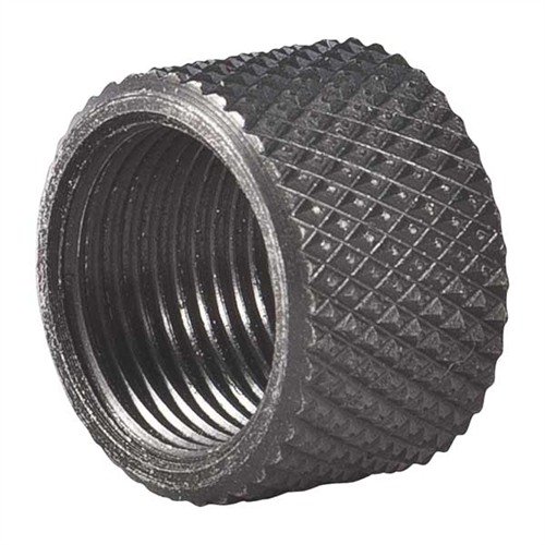 Skydda din threaded barrel med LONE WOLF THREAD PROTECTOR för GLOCK® 17/19. Tillverkad av 303 rostfritt stål med knurlad yta och svart oxidfinish.