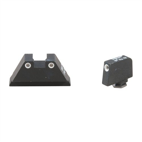 XL TALL OPTIC COMPATIBLE TRIT SIGHTS för Glock® erbjuder en hög siktbild för suppresserade skott, med val av Tritium och en anti-bländande yta.