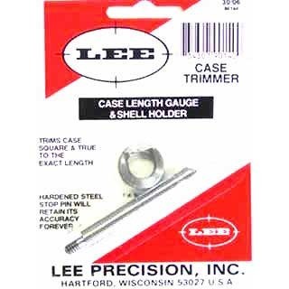 CASE LENGTH GAUGES från LEE PRECISION erbjuder en exakt och enkel metod för att trimma hylsor till rätt längd och kvadrera hylsmunnen, perfekt för 30/06 Springfield.