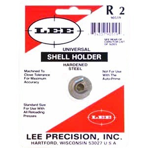LEE Universal Shellholder #2 är en mångsidig shell holder som passar de flesta reloading presses, men fungerar inte med Lee Auto Prime. Perfekt för effektiv omladdning!