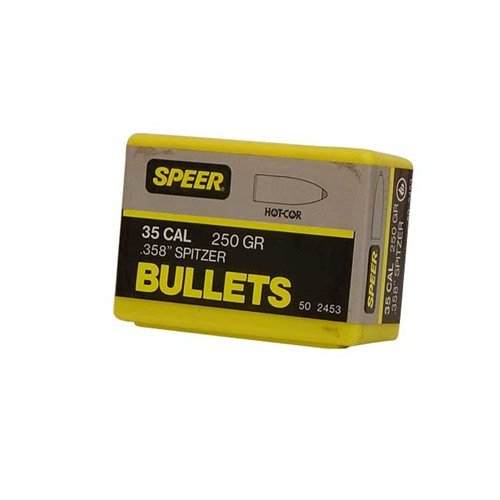 Hot-Cor 35 kaliber spitzerkulor erbjuder hög precision och pålitlig prestanda tack vare en unik tillverkningsprocess som eliminerar skadliga håligheter.