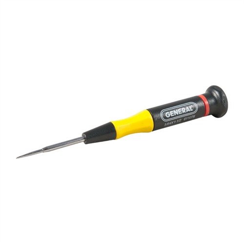 Brownells Ultratech Precision Screwdriver erbjuder en ergonomisk design, precisionsblad och ett grepp som säkerställer exakt hantering av små skruvar vid vapenvård.