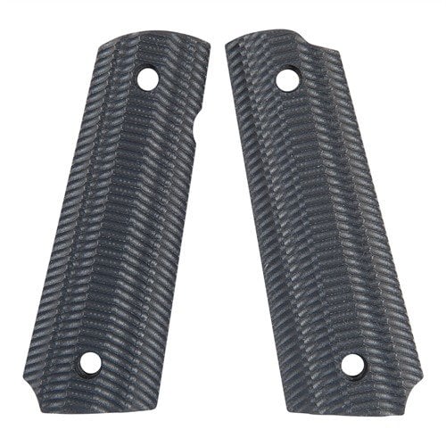 1911 ALIENS G10 GRIPS erbjuder överlägsen hållbarhet och greppkontroll med sin robusta G10-fiberglas, perfekt för alla väderförhållanden och extrema situationer.