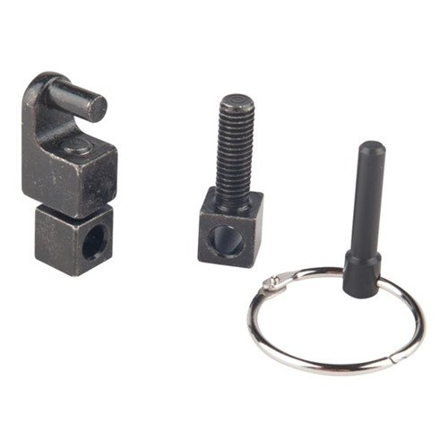 AR-15 Adjustable Receiver Link ger enkel åtkomst för rengöring och underhåll genom att säkra över- och underdelarna i öppet läge.