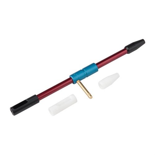 BORE GUIDES skyddar mot skador från rengöringsstänger och förhindrar läckage av lösningsmedel i avtryckargruppen, med en snug-fitting O-ring för tätning.