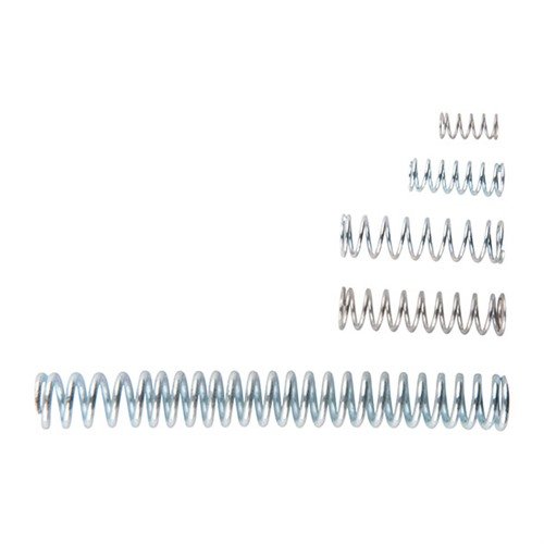 Rossi '92 Spring Kit erbjuder justerbar huvudfjäder, två styrkor av utdrivningsfjädrar, korrosionsskydd och enkel installation med färgkodade delar.