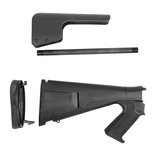 URBINO Tactical Buttstock förbättrar komfort och manövrerbarhet med kroppsskydd, har justerbar kindstöd och minskar kännbar rekyl för bättre kontroll.