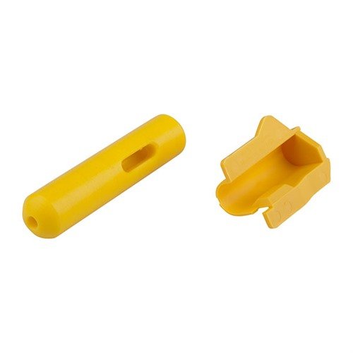 M1 Muzzle Buddy ger korrekt justering av rengöringsstaven, har en intern kammare för enkel byte av borste och inkluderar ett lösningsmedelsport. M1 Buddy Combo innehåller båda.