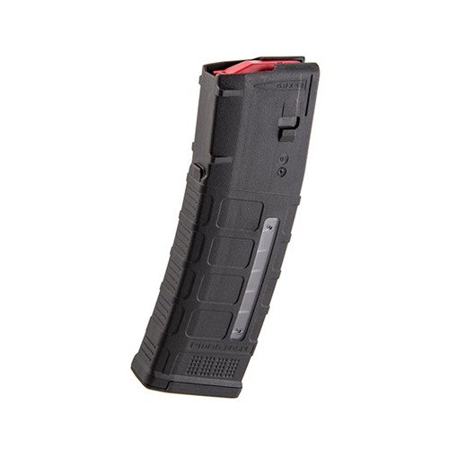 LWRC SIX8 30RD MAGAZINE är konstruerad av slitstark M3 polymer, med över-insertionsstopp, rostfri fjäder och aggressiv yta för optimalt grepp.