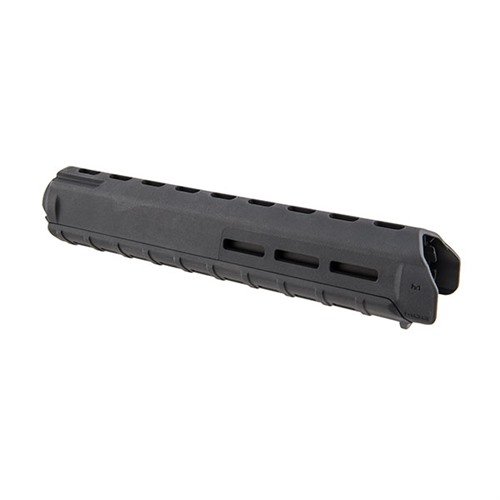 Magpul MOE M-LOK handskydd för AR-15/M16 erbjuder lättviktspolymer och M-LOK fästen för att enkelt montera tillbehör som lampor och grepp.