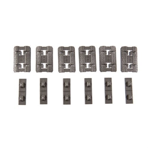 M-LOK Type 2 Rail Covers ger ett lågt profilskydd med bra grepp, enkelt att installera och anpassa för en skräddarsydd look på din AR-15.