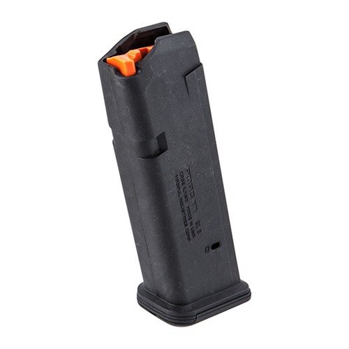 PMAG® GL9® är en hållbar dubbelstacks-magasinför Glock® 17, med förstärkta matningskanter och enkel demontering utan verktyg för pålitlig prestanda.