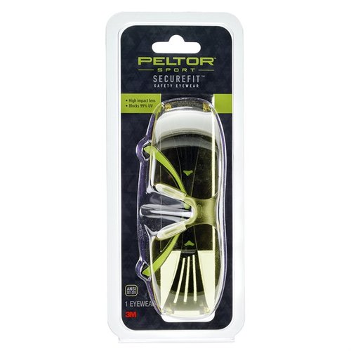 Styliga och lätta SecureFit skyddsglasögon från 3M väger mindre än 1 oz, har PDT-teknologi för perfekt passform och skyddar mot 99,9% UV-strålning.