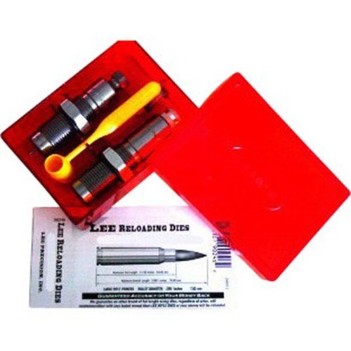 LEE Collet 2-die neck sizer set ger maximal precision utan smörjning, förlänger hylsornas livslängd och säkerställer perfekt passform för bästa noggrannhet.