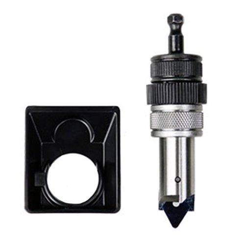 Trimma och chamfera snabbt med DELUXE POWER QUICK TRIM från LEE PRECISION. Passar alla batteridrivna skruvdragare och inkluderar adapter och chip catcher.