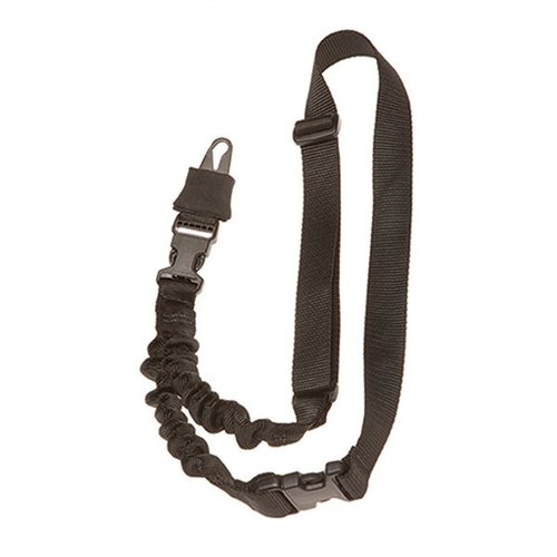 SINGLE POINT SHOCK SLING från TAC-SHIELD erbjuder snabb frigöring med dubbla QRB-spännen, hållbart 1.25