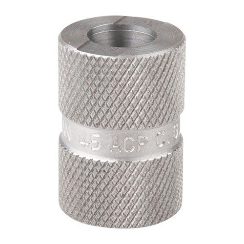 Lyman Pistol Maximum Cartridge Gauge kontrollerar viktiga dimensioner av ammunition för att säkerställa korrekt funktion och 100% pålitlighet för tävlingsskytte.