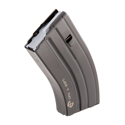 C-PRODUCTS AR-15 20RD 6.8 SPC MAGAZINE är hållbara, rostfria magasin med polymer anti-tilt follower för pålitlig matning och en matt svart finish för stealth.