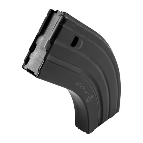 Hållbara, rostfria AR-15/M16 6.8 SPC-magasin med polymer anti-tilt följare och högkvalitativa fjädrar för pålitlig matning, perfekt för stealth-operation.