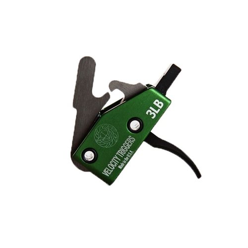 Velocity Trigger för AR-15 erbjuder ett rent och klart avtryck, enkel installation och ett överkomligt pris för alla budgetar. Kurvad design för bättre känsla.