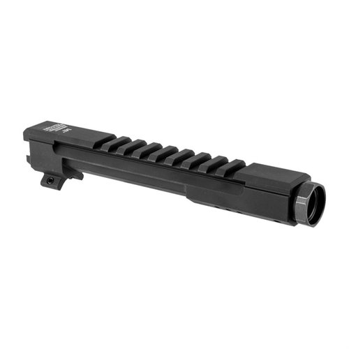 AK RAILED GAS TUBE BLACK från MIDWEST INDUSTRIES ger en lägre 1/3 co-witness med Aimpoint micro, enkel installation utan permanent modifiering och robust montering.