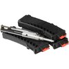 .22 LR konverteringskit för AR-15, komplett med 3-25 rd magasin, perfekt för att öva skytte med ekonomisk ammunition och förbättra dina färdigheter.