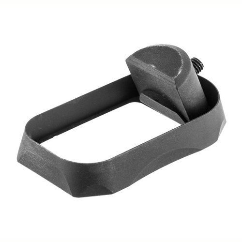 CARRY MAGWELL från KE Arms minskar fumlighet vid snabba omladdningar, passar med fabriks-Glock® magasin och de flesta förlängningar, tillverkad av flygplansaluminium.