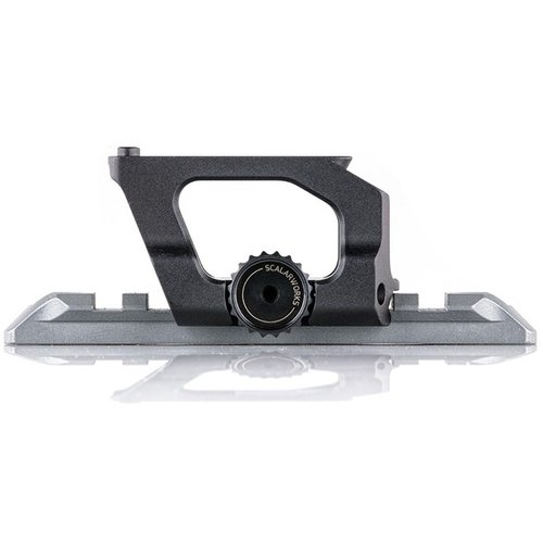 SCALARWORKS Trijicon RMR LEAP Mount är den lättaste Quick-Detach monteringen, med en unik mekanism som håller nollan och är tillverkad av 7075-T6 Aluminium.