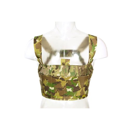 TEN-SPEED M4 Chest Rig är en lätt bärsystem för 4 AR-15/M4 magasin, justerbar för perfekt passform och kan bäras över kroppsskydd.