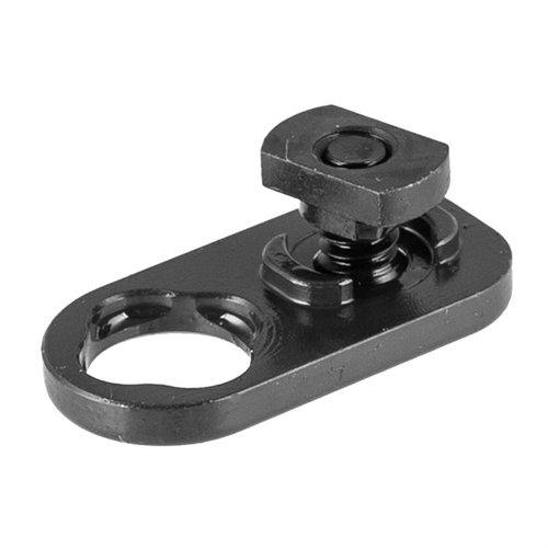 M-LOK QD Sling Swivel Mount erbjuder ambidextrös fästning av slingor, tillverkad i stål med en lätt vikt på endast 0,3 oz för enkel hantering.