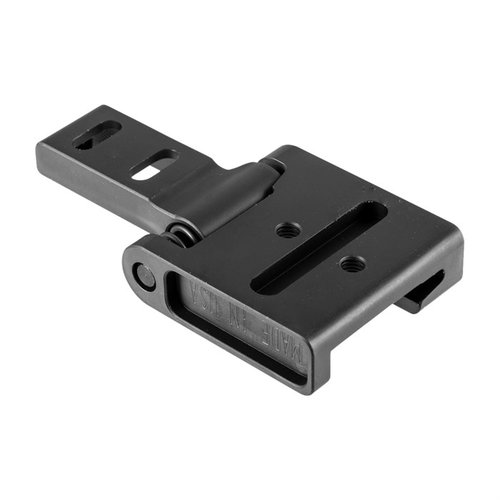 DoubleStar ACE Folding Stock Mechanism i stål erbjuder en robust, vikbar lösning för kompakt transport och stabilt skytte, med möjlighet till vänster- eller högerfällning.