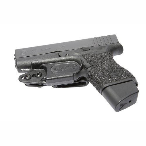 Raven Concealment VanGuard 2-holster för Glock 42/43 erbjuder säkerhet och komfort med minimal bulk, perfekt för IWB-bärande och snabb åtkomst.