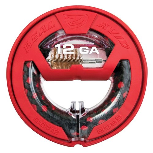 Real Avid Bore Boss Shotgun Kit är en kompakt och lättanvänd rengöringssats med en 32-tums kabel och integrerad borste för effektiv rengöring av din hagelgun.