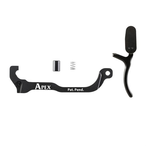 Apex Forward Set Trigger Kit ger en lättare, kortare avtryckning med snabbare reset, utan att kompromissa med tillförlitligheten för Sig P320.