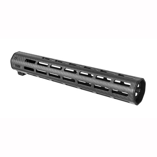 Faxon Firearms Streamline Carbon Fiber Handguard är lätt, starkare än aluminium och har 8 M-LOK rader för maximal flexibilitet och stabilitet.