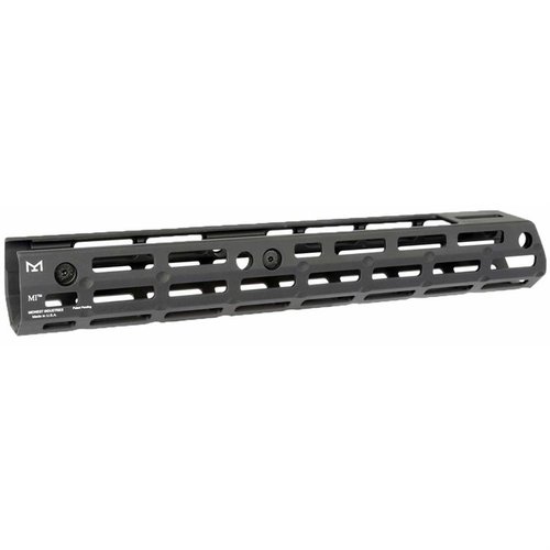 Uppgradera din IWI Galil ACE med Midwest Industries Drop-In Handguard i aluminium, M-LOK-kompatibel och med en hållbar hårdanodiserad svart yta.